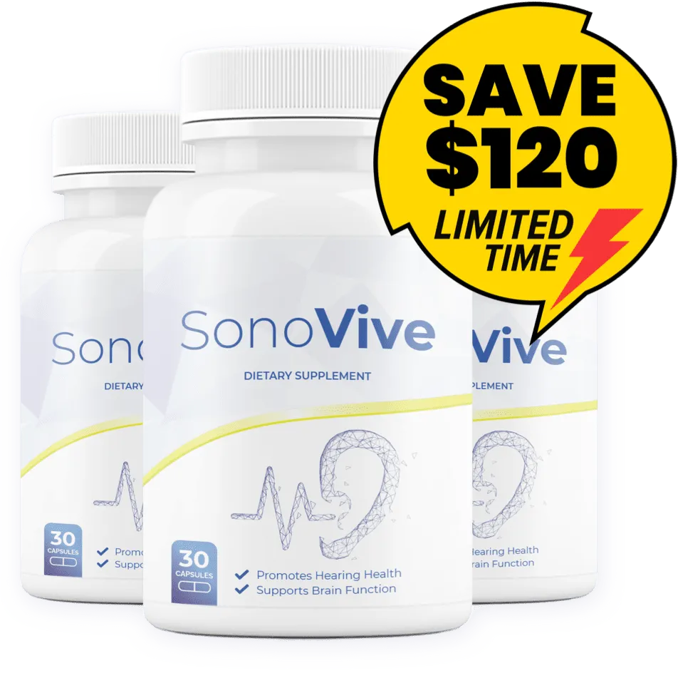 Sonovive - 1 Bottle 3 Bottles bundle photo